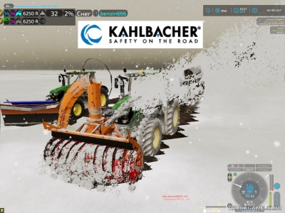 Мод "Kahlbacher Winter Equipment v1.0" для Farming Simulator 22