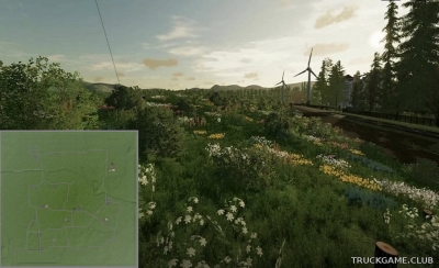 Мод "Swedish Landscape v1.5" для Farming Simulator 22