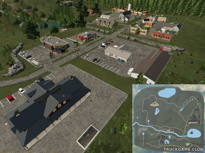 Мод "Dredge Creek Alaska v1.0" для Farming Simulator 22